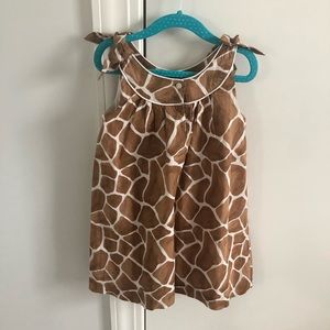 Janie and jack giraffe dress